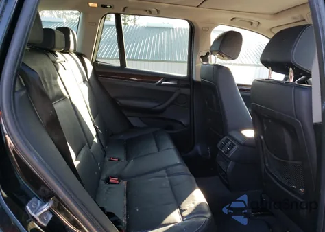 2017 BMW X3 xDrive28I z USA, uszkodzony, nr VIN 5UXWX9C3XH0T22851